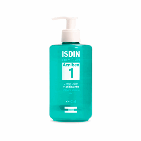 ISDIN - ACNIBEN GEL LIMPIADOR MATIFICANTE 400ML NEW