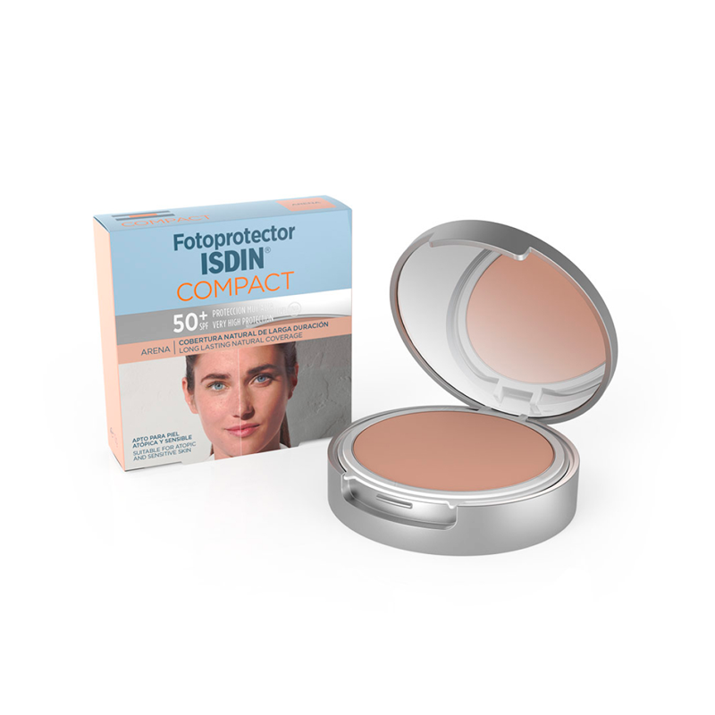 ISDIN - FOTOPROTECTOR COMPACTO 50+ ARENA 10g.