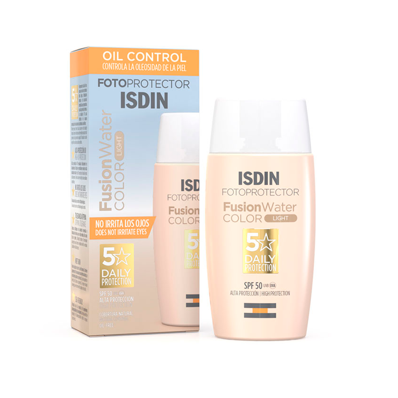 ISDIN - FUSION WATER COLOR LIGHT SPF50-50ML