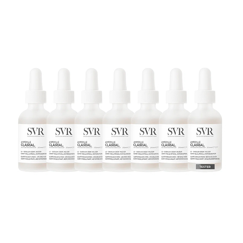 SVR - CLAIRIAL AMPOULE 30ML X6 DISPLAY +1 TESTER